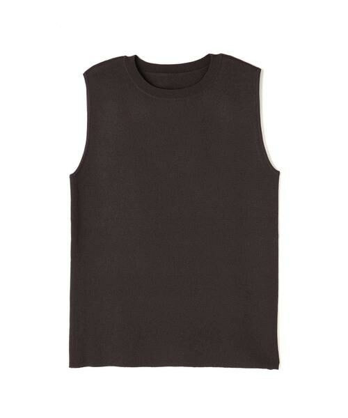 ＊＊N.Natural Beauty Basic / エヌ ナチュラルビューティーベーシック ニット・セーター | ミラノリブノースリーブニット | 詳細1