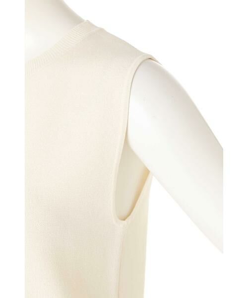 ＊＊N.Natural Beauty Basic / エヌ ナチュラルビューティーベーシック ニット・セーター | ミラノリブノースリーブニット | 詳細16
