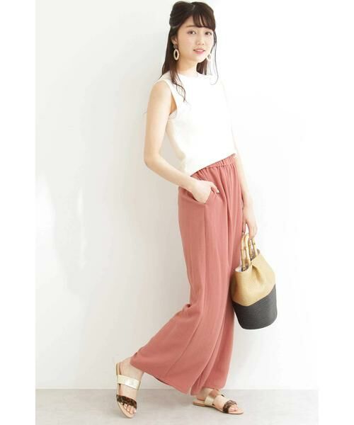 ＊＊N.Natural Beauty Basic / エヌ ナチュラルビューティーベーシック ニット・セーター | ミラノリブノースリーブニット | 詳細7