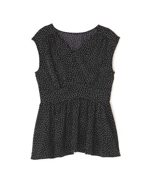 ＊＊N.Natural Beauty Basic / エヌ ナチュラルビューティーベーシック シャツ・ブラウス | ドットぺプラムノースリーブニット | 詳細18