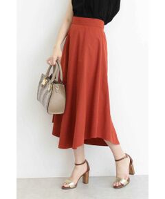 カラーイレヘムスカート