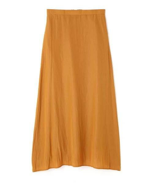 ＊＊N.Natural Beauty Basic / エヌ ナチュラルビューティーベーシック スカート | パウダーサテンマキシスカート | 詳細1