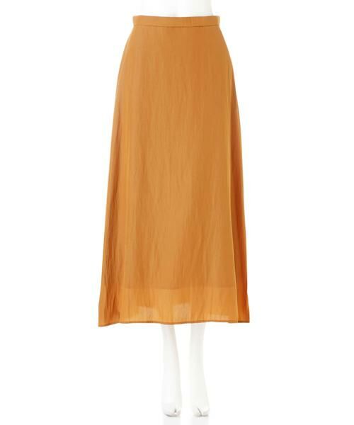 ＊＊N.Natural Beauty Basic / エヌ ナチュラルビューティーベーシック スカート | パウダーサテンマキシスカート | 詳細4