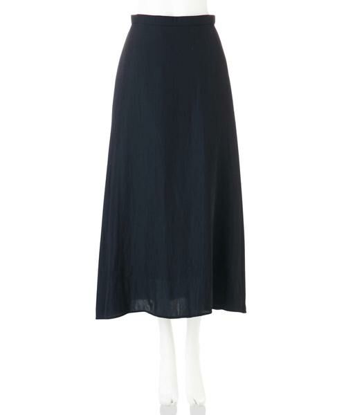 ＊＊N.Natural Beauty Basic / エヌ ナチュラルビューティーベーシック スカート | パウダーサテンマキシスカート | 詳細6