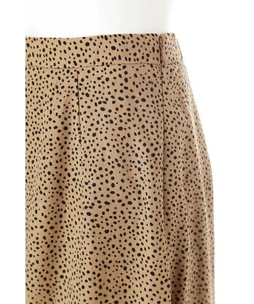 ＊＊N.Natural Beauty Basic / エヌ ナチュラルビューティーベーシック スカート | ツートーンドットAラインマキシスカート | 詳細10