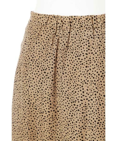 ＊＊N.Natural Beauty Basic / エヌ ナチュラルビューティーベーシック スカート | ツートーンドットAラインマキシスカート | 詳細12