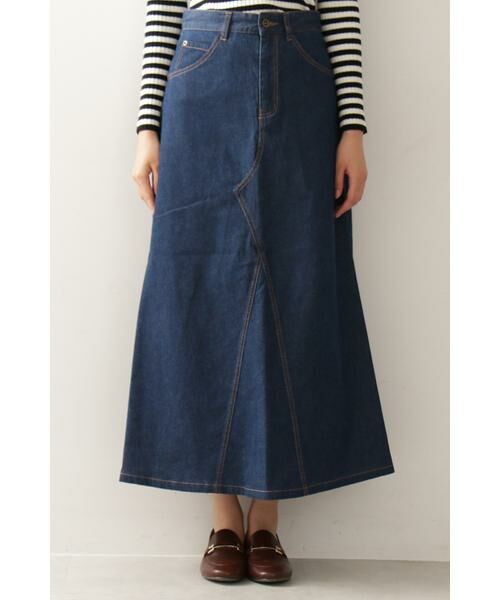 ＊＊N.Natural Beauty Basic / エヌ ナチュラルビューティーベーシック スカート | リメイクデニムフレアスカート | 詳細12