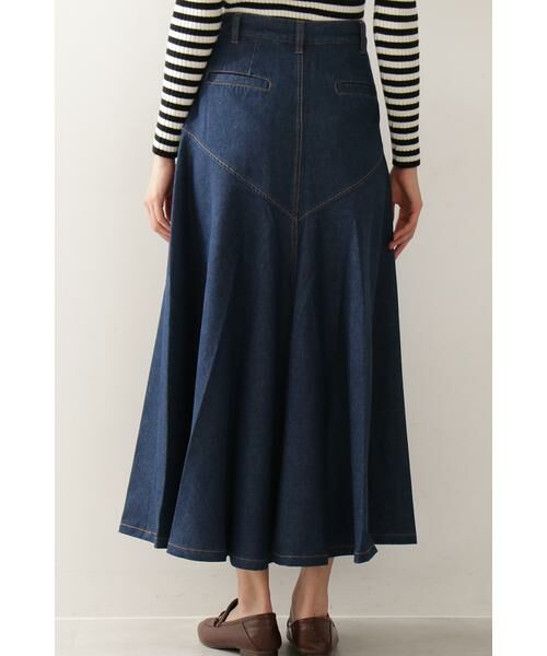 ＊＊N.Natural Beauty Basic / エヌ ナチュラルビューティーベーシック スカート | リメイクデニムフレアスカート | 詳細13