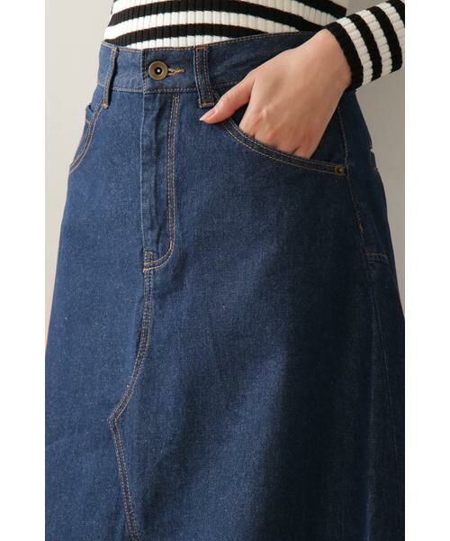 ＊＊N.Natural Beauty Basic / エヌ ナチュラルビューティーベーシック スカート | リメイクデニムフレアスカート | 詳細14