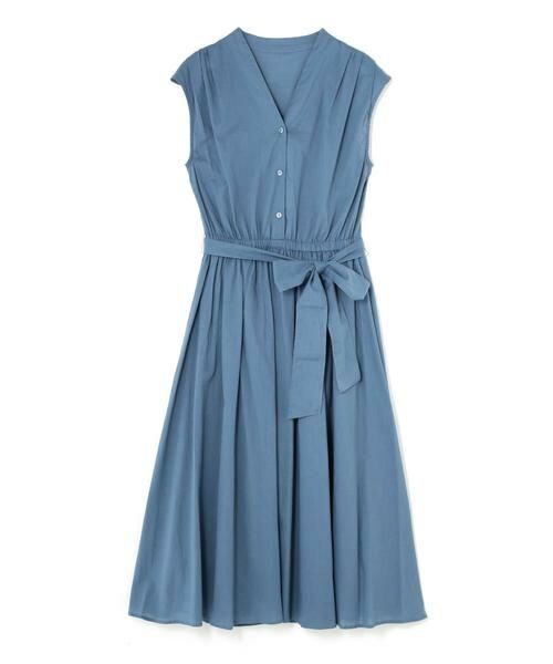 ＊＊N.Natural Beauty Basic / エヌ ナチュラルビューティーベーシック ワンピース | コットンローンミモレワンピース | 詳細1