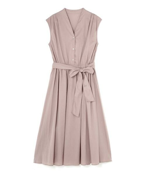 ＊＊N.Natural Beauty Basic / エヌ ナチュラルビューティーベーシック ワンピース | コットンローンミモレワンピース | 詳細14