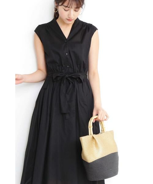 ＊＊N.Natural Beauty Basic / エヌ ナチュラルビューティーベーシック ワンピース | コットンローンミモレワンピース | 詳細22