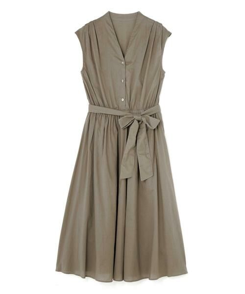 ＊＊N.Natural Beauty Basic / エヌ ナチュラルビューティーベーシック ワンピース | コットンローンミモレワンピース | 詳細24