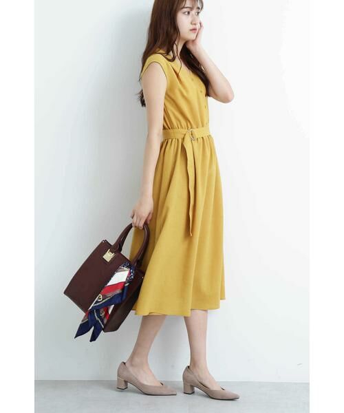 ＊＊N.Natural Beauty Basic / エヌ ナチュラルビューティーベーシック ワンピース | ドライポプリンノースリーブワンピース | 詳細15