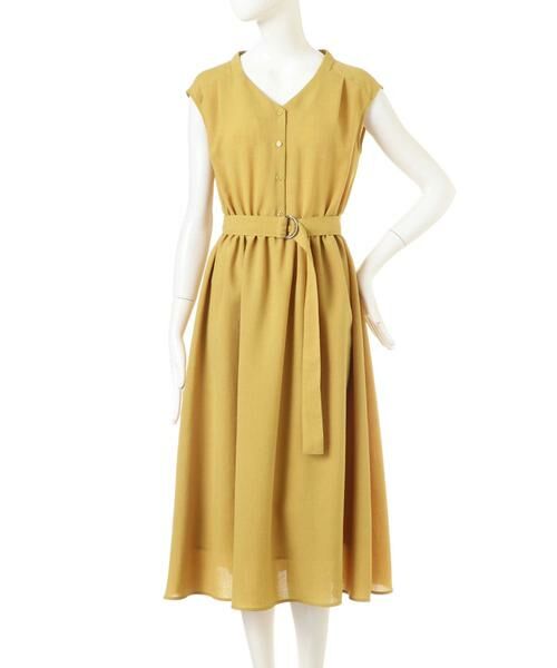 ＊＊N.Natural Beauty Basic / エヌ ナチュラルビューティーベーシック ワンピース | ドライポプリンノースリーブワンピース | 詳細16