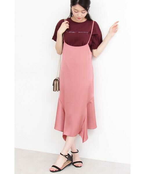 ＊＊N.Natural Beauty Basic / エヌ ナチュラルビューティーベーシック ワンピース | イレヘムキャミソールワンピース | 詳細2