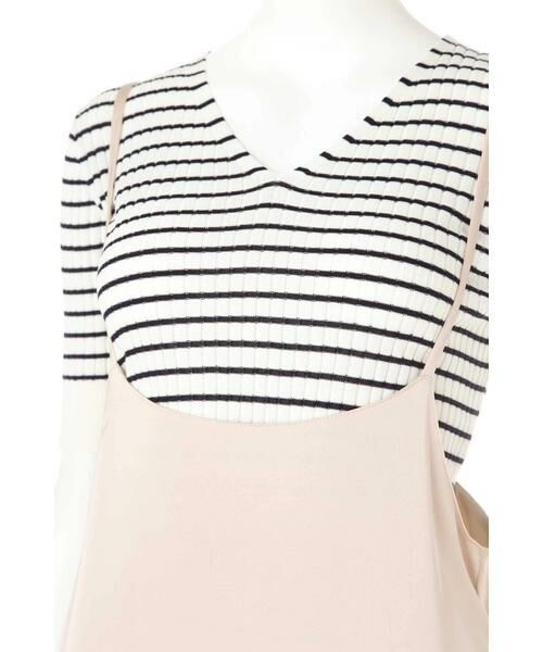 ＊＊N.Natural Beauty Basic / エヌ ナチュラルビューティーベーシック ワンピース | イレヘムキャミソールワンピース | 詳細10