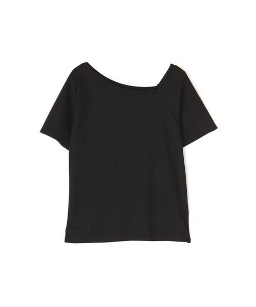 ＊＊N.Natural Beauty Basic / エヌ ナチュラルビューティーベーシック カットソー | ワンショルダーリブTシャツ | 詳細1