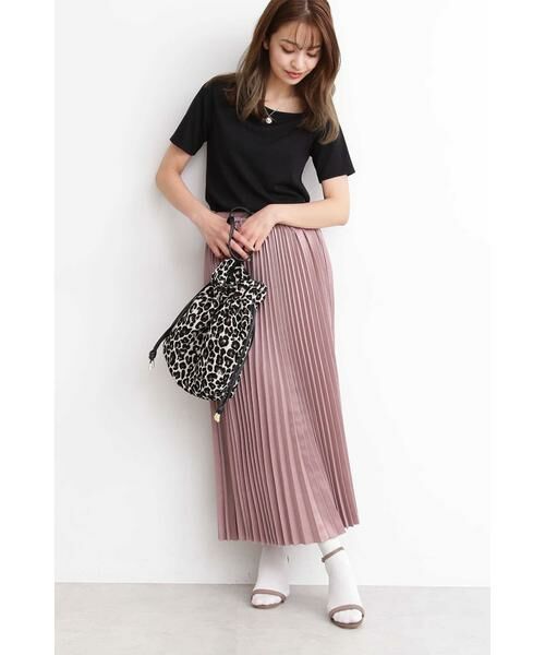 ＊＊N.Natural Beauty Basic / エヌ ナチュラルビューティーベーシック カットソー | ワンショルダーリブTシャツ | 詳細2