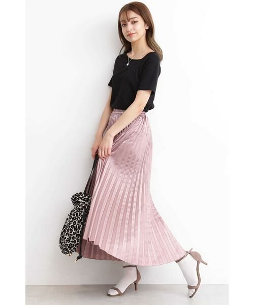 ＊＊N.Natural Beauty Basic / エヌ ナチュラルビューティーベーシック カットソー | ワンショルダーリブTシャツ | 詳細3