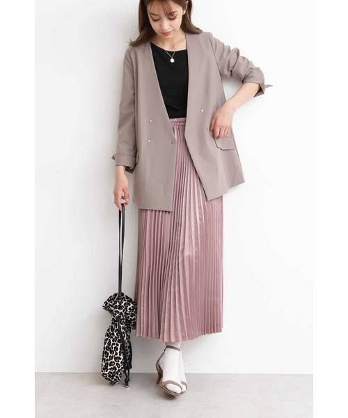 ＊＊N.Natural Beauty Basic / エヌ ナチュラルビューティーベーシック カットソー | ワンショルダーリブTシャツ | 詳細4