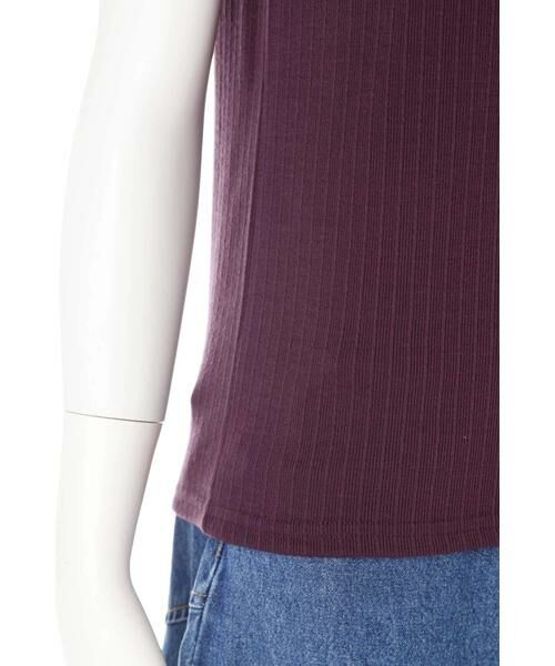 ＊＊N.Natural Beauty Basic / エヌ ナチュラルビューティーベーシック カットソー | ワンショルダーリブTシャツ | 詳細15