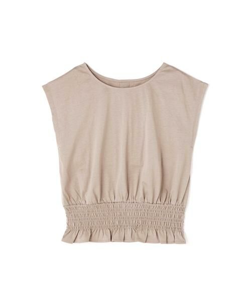 ＊＊N.Natural Beauty Basic / エヌ ナチュラルビューティーベーシック カットソー | シャーリングベルトノースリーブブラウス | 詳細10