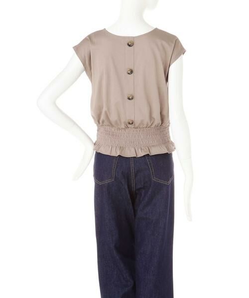 ＊＊N.Natural Beauty Basic / エヌ ナチュラルビューティーベーシック カットソー | シャーリングベルトノースリーブブラウス | 詳細13