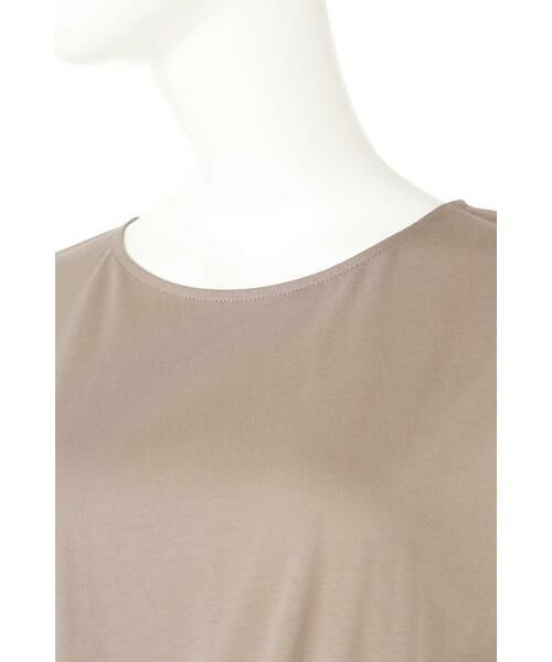 ＊＊N.Natural Beauty Basic / エヌ ナチュラルビューティーベーシック カットソー | シャーリングベルトノースリーブブラウス | 詳細15