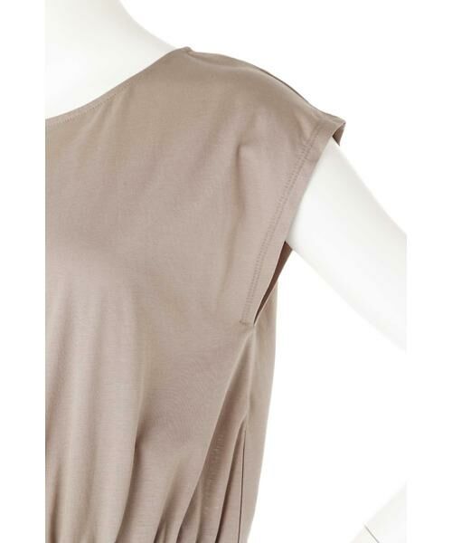 ＊＊N.Natural Beauty Basic / エヌ ナチュラルビューティーベーシック カットソー | シャーリングベルトノースリーブブラウス | 詳細16