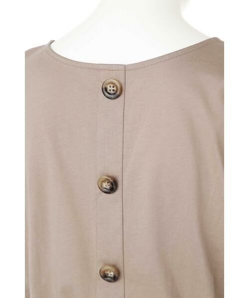 ＊＊N.Natural Beauty Basic / エヌ ナチュラルビューティーベーシック カットソー | シャーリングベルトノースリーブブラウス | 詳細18