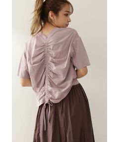 バックシャーリングTシャツ