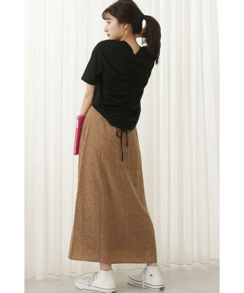 ＊＊N.Natural Beauty Basic / エヌ ナチュラルビューティーベーシック カットソー | バックシャーリングTシャツ | 詳細3