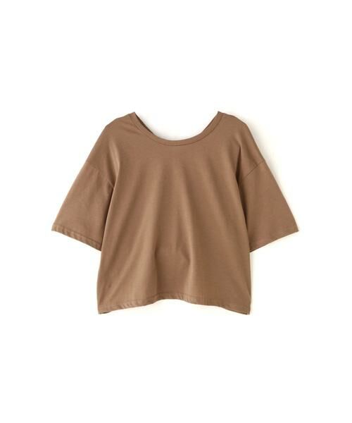＊＊N.Natural Beauty Basic / エヌ ナチュラルビューティーベーシック カットソー | バックシャーリングTシャツ | 詳細6