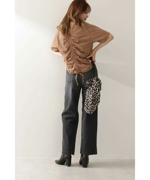 ＊＊N.Natural Beauty Basic / エヌ ナチュラルビューティーベーシック カットソー | バックシャーリングTシャツ | 詳細8