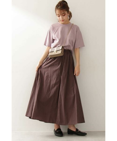 ＊＊N.Natural Beauty Basic / エヌ ナチュラルビューティーベーシック カットソー | バックシャーリングTシャツ | 詳細12