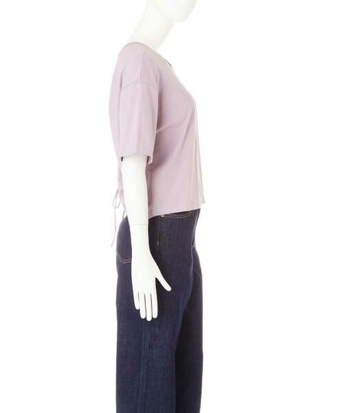 ＊＊N.Natural Beauty Basic / エヌ ナチュラルビューティーベーシック カットソー | バックシャーリングTシャツ | 詳細15