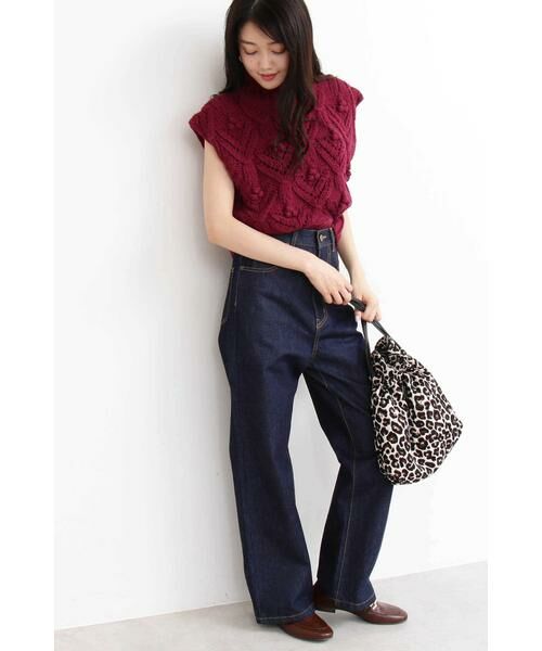 ＊＊N.Natural Beauty Basic / エヌ ナチュラルビューティーベーシック ニット・セーター | ハンドハイネックニットベスト | 詳細2