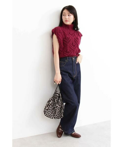 ＊＊N.Natural Beauty Basic / エヌ ナチュラルビューティーベーシック ニット・セーター | ハンドハイネックニットベスト | 詳細3