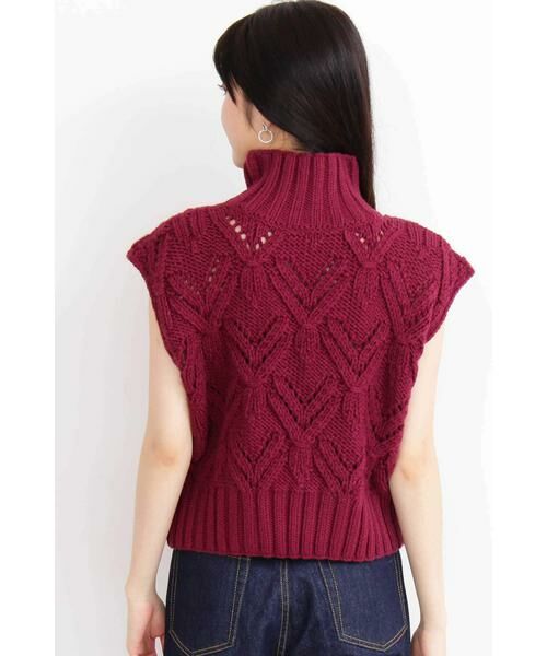 ＊＊N.Natural Beauty Basic / エヌ ナチュラルビューティーベーシック ニット・セーター | ハンドハイネックニットベスト | 詳細7