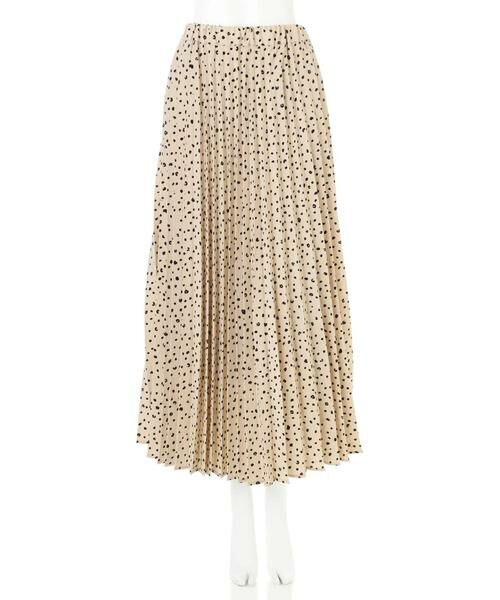 ＊＊N.Natural Beauty Basic / エヌ ナチュラルビューティーベーシック スカート | プリーツプリントマキシスカート | 詳細4