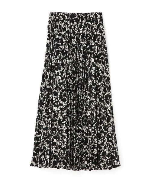 ＊＊N.Natural Beauty Basic / エヌ ナチュラルビューティーベーシック スカート | プリーツプリントマキシスカート | 詳細20