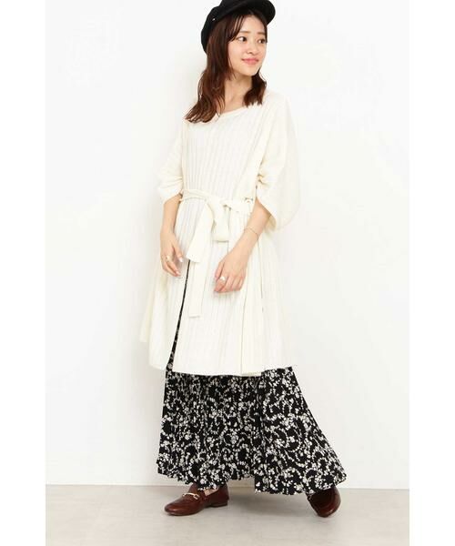 ＊＊N.Natural Beauty Basic / エヌ ナチュラルビューティーベーシック スカート | プリーツプリントマキシスカート | 詳細21