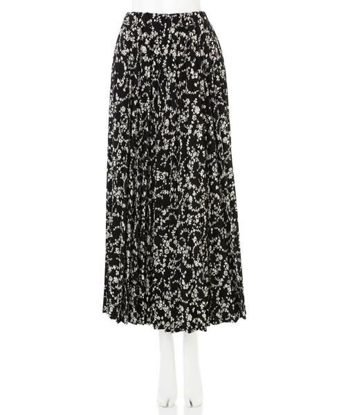 ＊＊N.Natural Beauty Basic / エヌ ナチュラルビューティーベーシック スカート | プリーツプリントマキシスカート | 詳細23