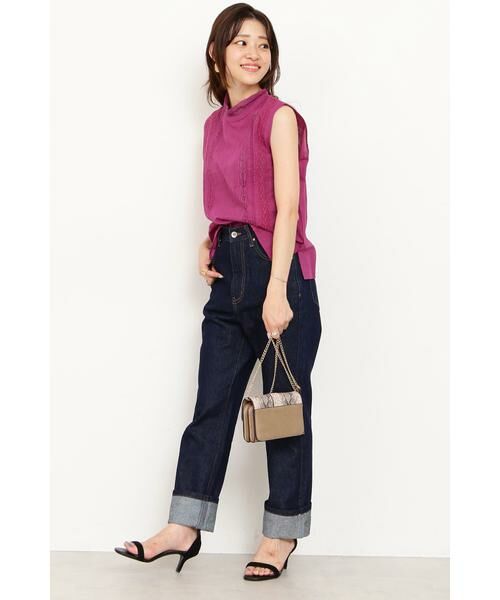 ＊＊N.Natural Beauty Basic / エヌ ナチュラルビューティーベーシック パンツ | ハイウエストスリムストレートデニム | 詳細8