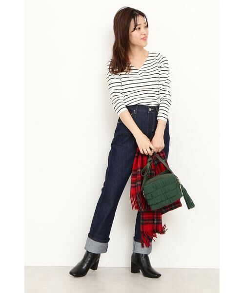 ＊＊N.Natural Beauty Basic / エヌ ナチュラルビューティーベーシック パンツ | ハイウエストスリムストレートデニム | 詳細9