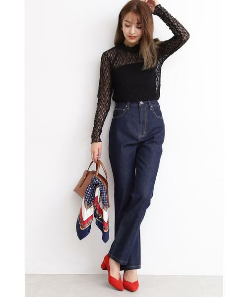 ＊＊N.Natural Beauty Basic / エヌ ナチュラルビューティーベーシック パンツ | ハイウエストスリムストレートデニム | 詳細10