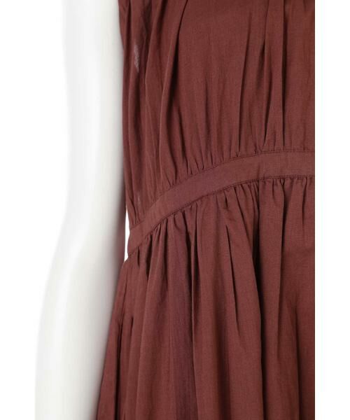 ＊＊N.Natural Beauty Basic / エヌ ナチュラルビューティーベーシック ワンピース | コットンキャンブリックマキシワンピース | 詳細18