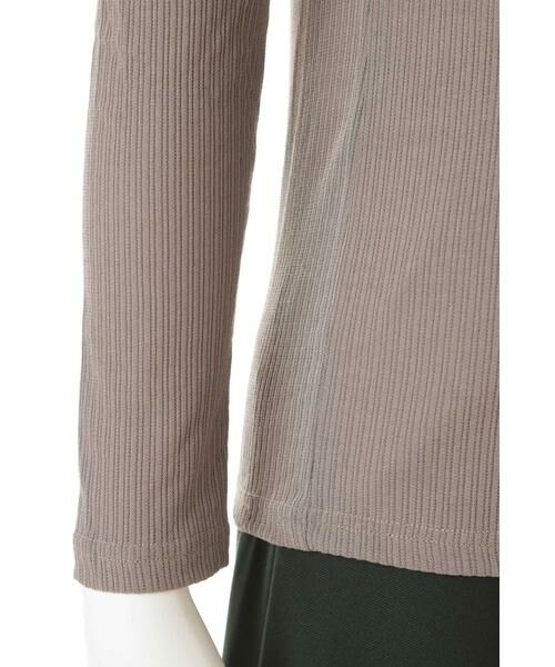 ＊＊N.Natural Beauty Basic / エヌ ナチュラルビューティーベーシック カットソー | スクエアネックリブカットソー | 詳細9