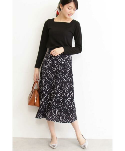 ＊＊N.Natural Beauty Basic / エヌ ナチュラルビューティーベーシック カットソー | スクエアネックリブカットソー | 詳細12